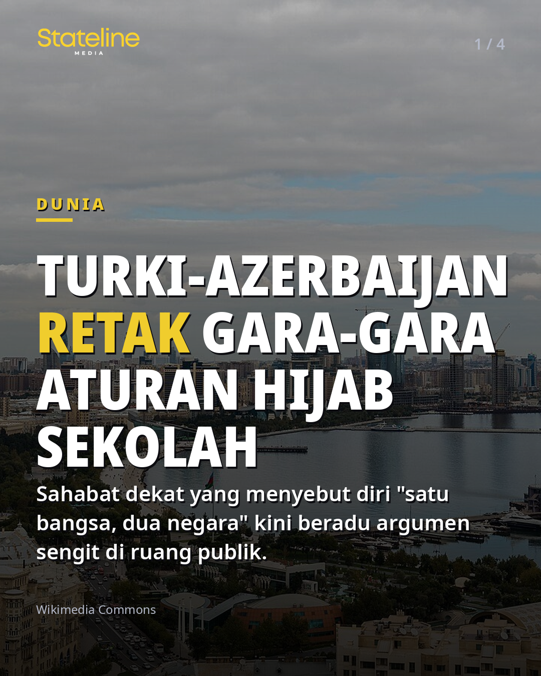 Turki-Azerbaijan Retak Gara-gara Aturan Hijab Sekolah