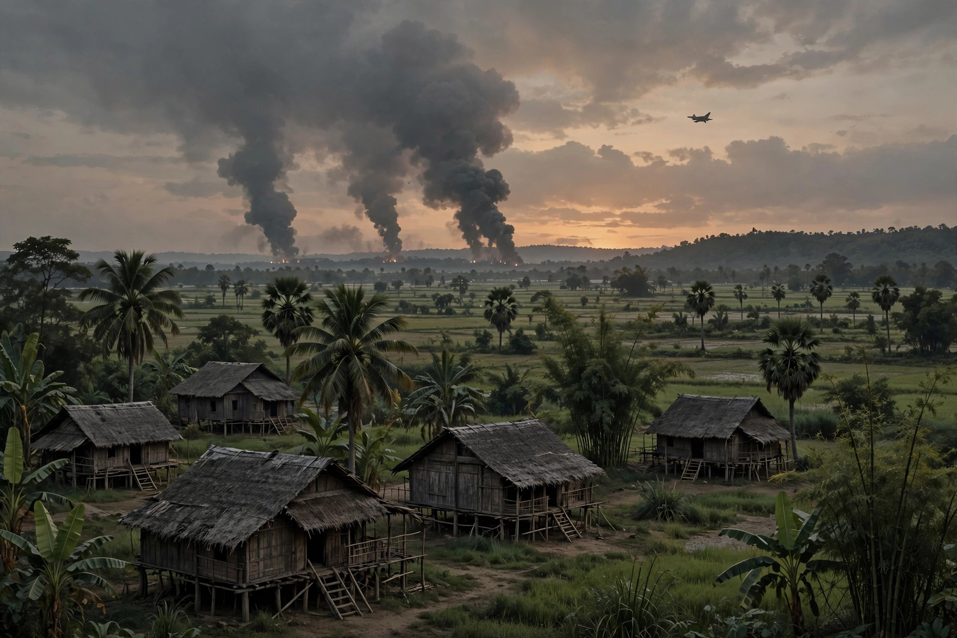 Myanmar Military Airstrike in Yesagyo: 15 Civilians Killed, Including Children