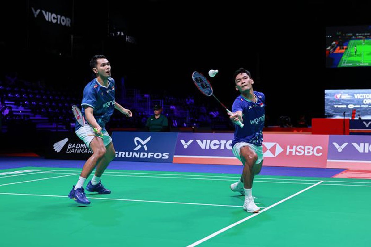 Fajar/Fikri Tembus Final Denmark Open Usai Kena Kartu Merah
