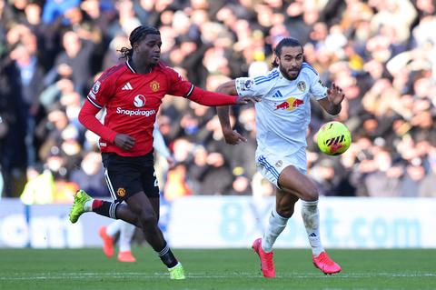 Hasil Leeds vs MU: Calvert-Lewin Gagalkan Kemenangan MU, Skor 1-1