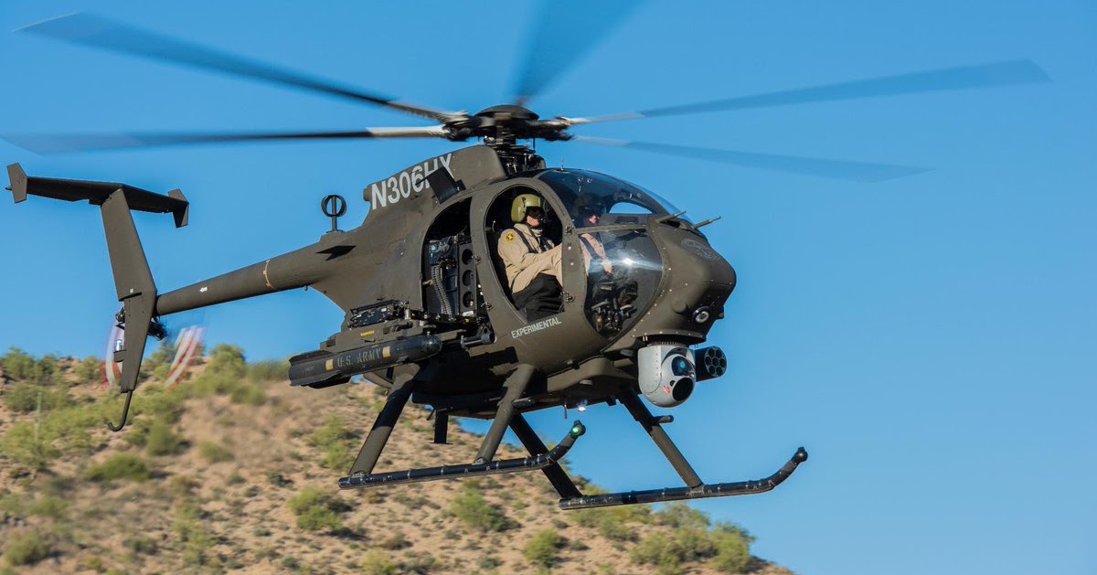 Helikopter AH-6i Arab Saudi Jatuh di Najran, 2 Pilot Tewas