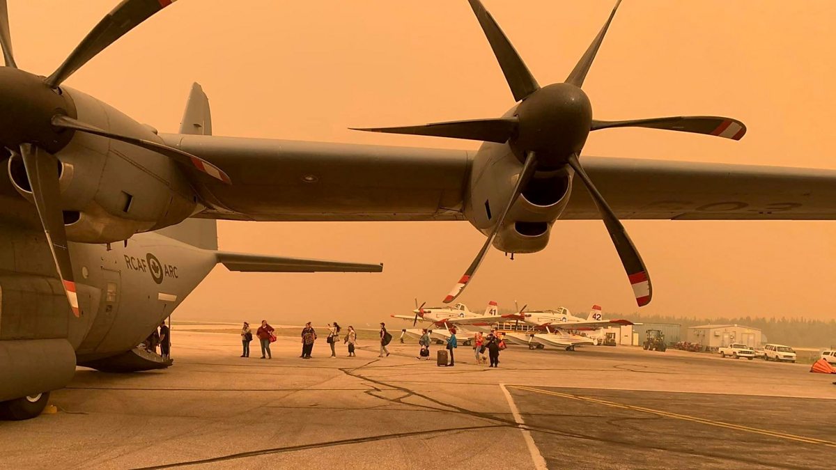 Serious Incident at Canadian Military Base, Deadly Fire Spreads