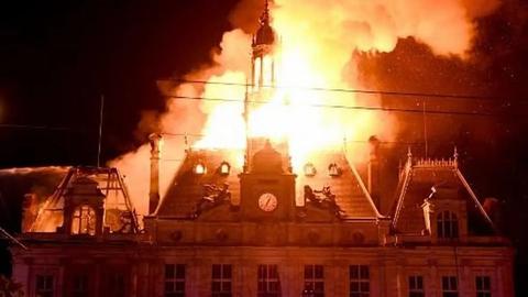 Kerusuhan Prancis Membara: Balai Kota Limoges Dibakar, 1.800 Ditangkap