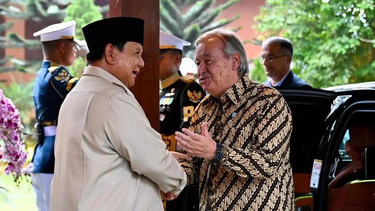 Guterres Stays at Prabowo's Hambalang Residence to Bid Farewell
