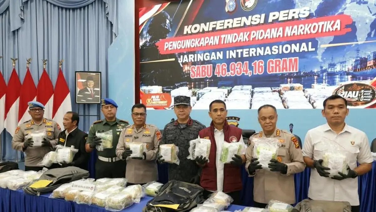 Babinsa Langkat AF Ditahan Usai Bawa Sabu 46,9 Kg