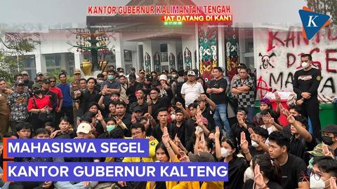Waldbrand-Protest in Zentralkalimantan: Gouverneursbüro versiegelt