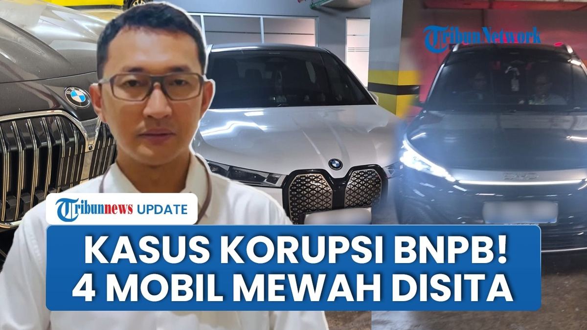 KPK Sita 4 Mobil Mewah Kasus Dana Bencana BNPB