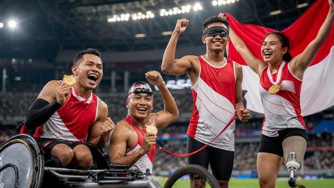 103 Indonesian Athletes Head to 2026 Asian Para Games, Target 7 Golds