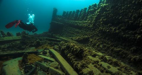 Naufragio del barco más antiguo del mundo hallado en Turquía, con…