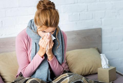 Grippe: So lindern Sie die Symptome zu Hause schnell