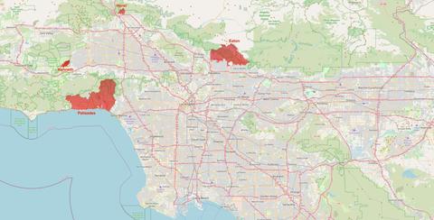 Norte Fire California Membesar: 6 Rumah Hangus, Ribuan Mengungsi
