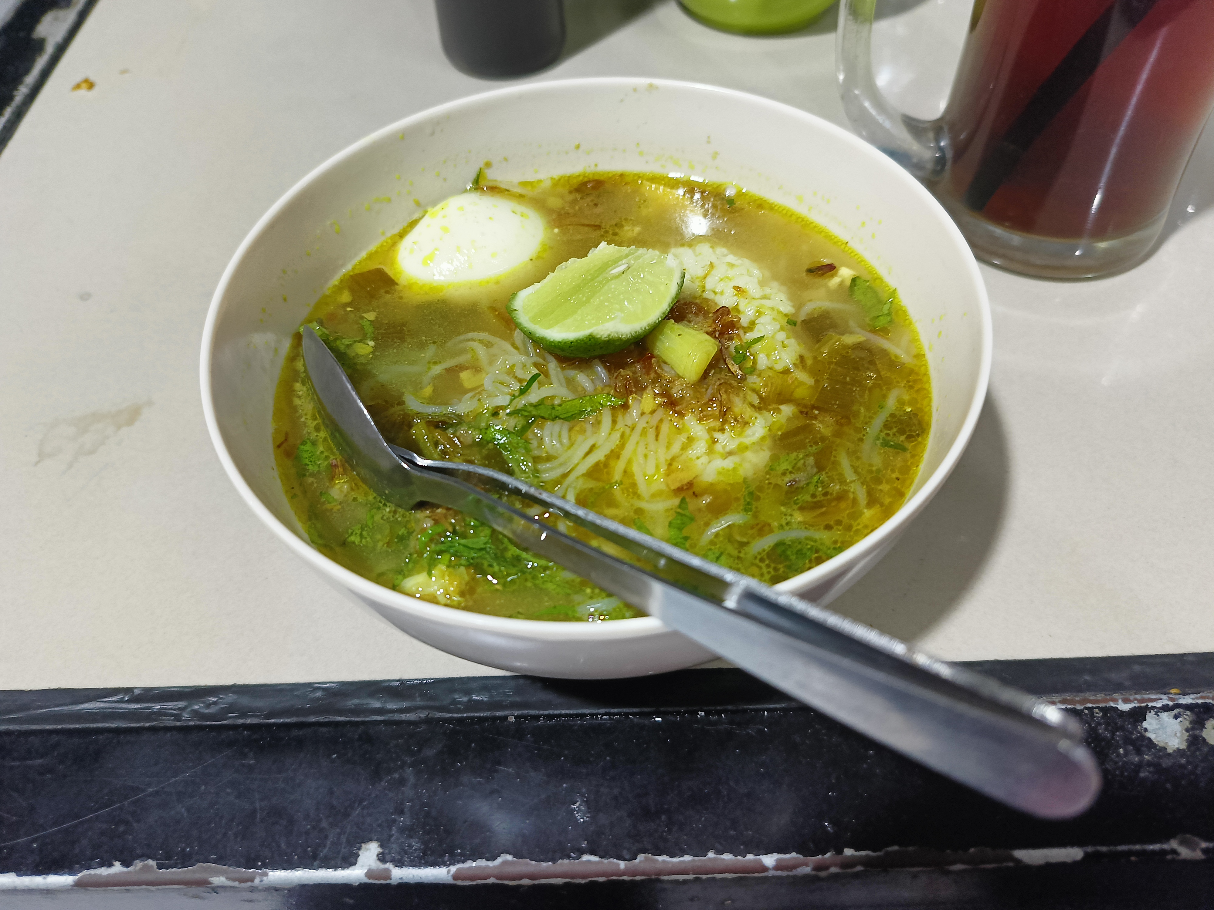 Resep Soto Ayam Lamongan Kuah Kuning dengan Koya Gurih
