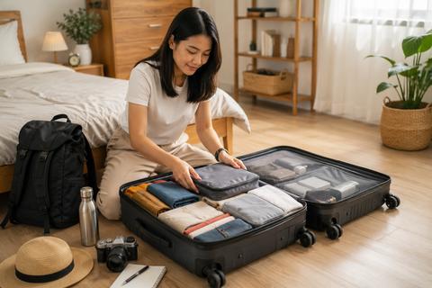Effiziente Kofferpack-Tipps für den Urlaub: Viel rein, trotzdem…